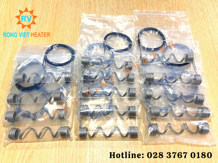 Điện Trở Lò Xo Gia Nhiệt Ø2*18*120 220V 500W Điện Trở Lò Xo Gia Nhiệt Ø2*18*120 220V 500W