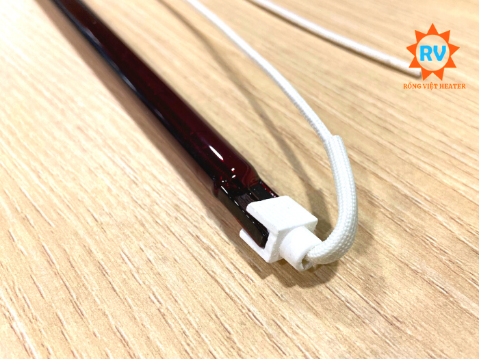 Điện trở halogen màu đỏ Ø12*1000 220V 2000W Điện trở halogen màu đỏ Ø12*1000 220V 2000W