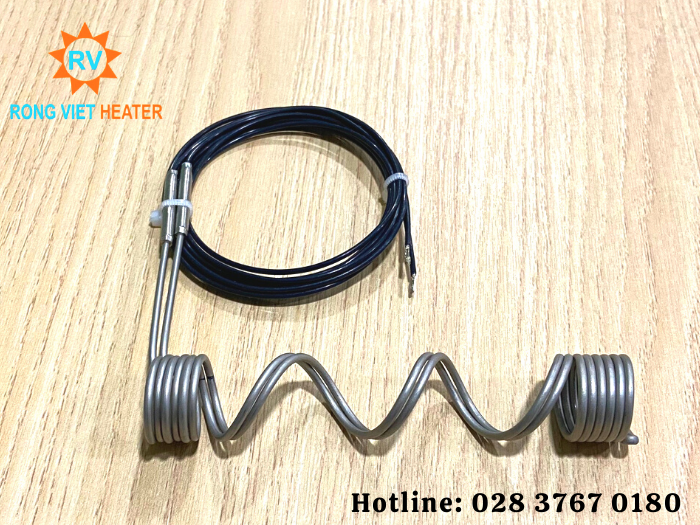 Điện Trở Lò Xo Gia Nhiệt Ø2*18*120 220V 500W Điện Trở Lò Xo Gia Nhiệt Ø2*18*120 220V 500W