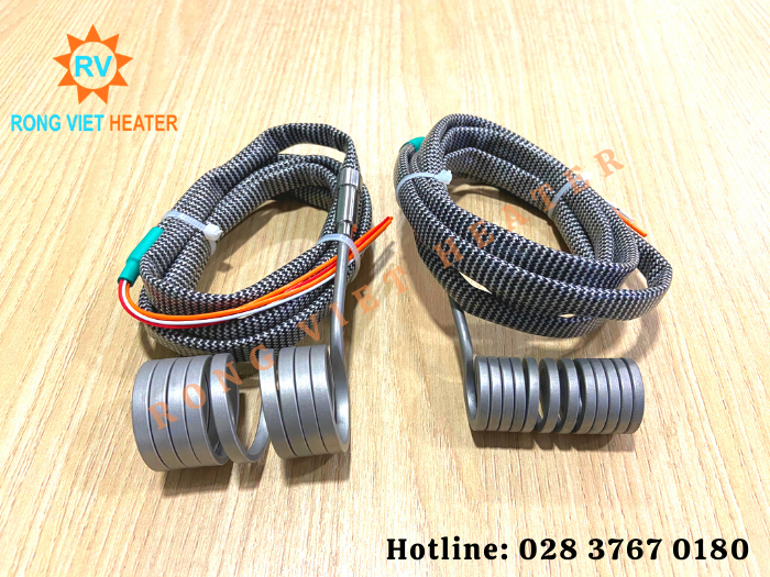 Điện Trở Lò Xo Khuôn Nhựa Với Cặp Nhiệt Điện Loại J Điện Trở Lò Xo Khuôn Nhựa Với Cặp Nhiệt Điện Loại J