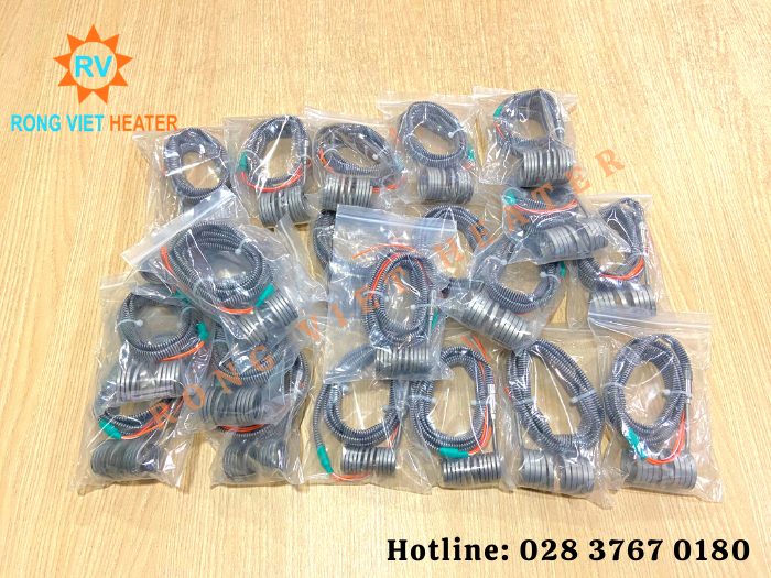 Điện Trở Lò Xo Khuôn Nhựa Với Cặp Nhiệt Điện Loại J Điện Trở Lò Xo Khuôn Nhựa Với Cặp Nhiệt Điện Loại J