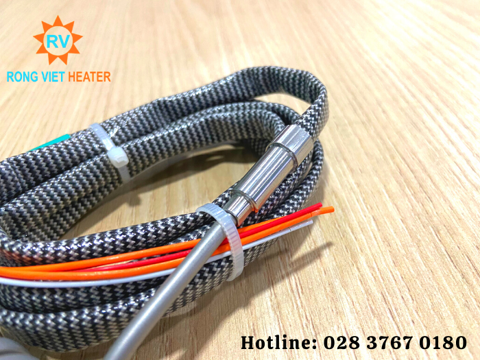 Điện Trở Lò Xo Khuôn Nhựa Với Cặp Nhiệt Điện Loại J Điện Trở Lò Xo Khuôn Nhựa Với Cặp Nhiệt Điện Loại J