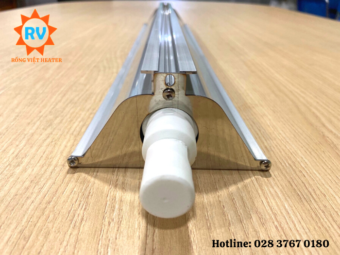 Điện trở máng thạch anh Ø18x730 / 220V - 1500W Điện trở máng thạch anh Ø18x730 / 220V - 1500W