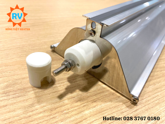 Điện trở máng thạch anh Ø18x730 / 220V - 1500W Điện trở máng thạch anh Ø18x730 / 220V - 1500W