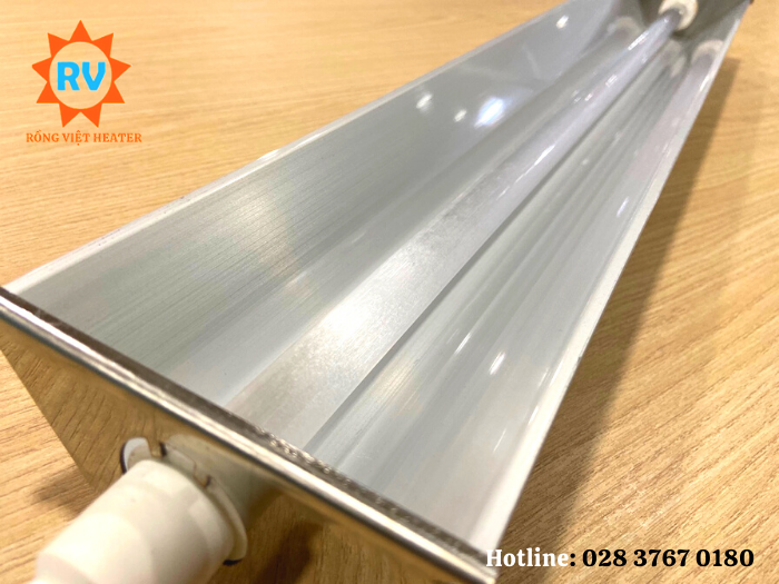 Điện trở máng thạch anh Ø18x730 / 220V - 1500W Điện trở máng thạch anh Ø18x730 / 220V - 1500W