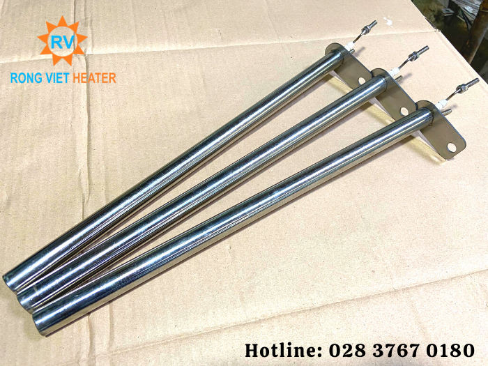 Điện Trở Một Đầu Có Bas Ø23x470 / 430V - 2800W Điện Trở Một Đầu Có Bas Ø23x470 / 430V - 2800W