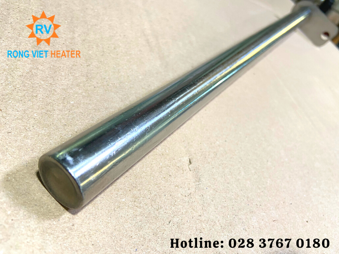 Điện Trở Một Đầu Có Bas Ø23x470 / 430V - 2800W Điện Trở Một Đầu Có Bas Ø23x470 / 430V - 2800W