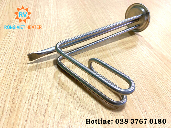 Điện Trở Nồi Hơi Kèm Lỗ Dò Nhiệt 220V 2500W Điện Trở Nồi Hơi Kèm Lỗ Dò Nhiệt 220V 2500W