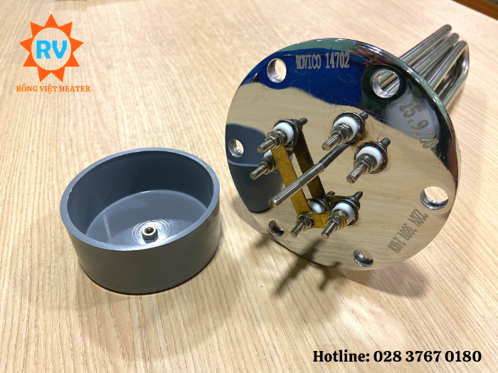 Điện trở nồi hơi MB140xU350 220V/380V 24KW Điện trở nồi hơi MB140xU350 220V/380V 24KW