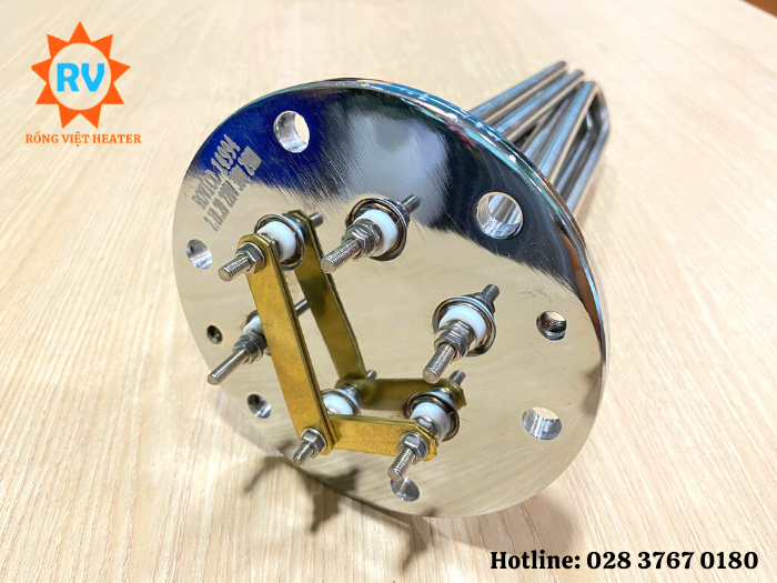 Điện trở nồi hơi rono MB150x340PO 220V/380V 24KW Điện trở nồi hơi rono MB150x340PO 220V/380V 24KW