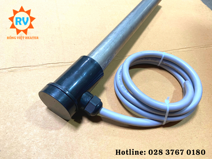 Điện Trở Ống Titan Ø25*600PO / 220V - 2500W Điện Trở Ống Titan Ø25*600PO / 220V - 2500W