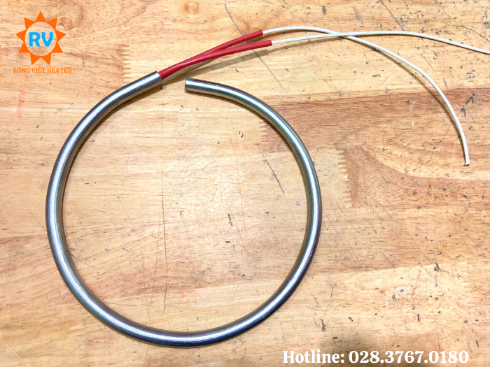 Điện trở khô 1 đầu uốn tròn Ø10.5*PN208 380V 800W Điện trở khô 1 đầu uốn tròn Ø10.5*PN208 380V 800W