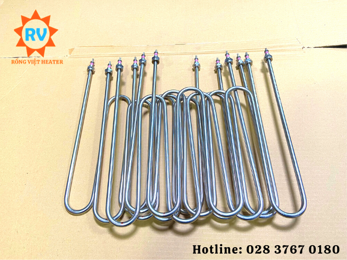 Điện Trở Sấy Khô Ø8xM350 220V 1600W Điện Trở Sấy Khô Ø8xM350 220V 1600W