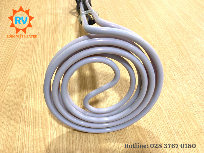 Điện trở teflon uốn tròn Ø11x540x250 220V 3KW Điện trở teflon uốn tròn Ø11x540x250 220V 3KW