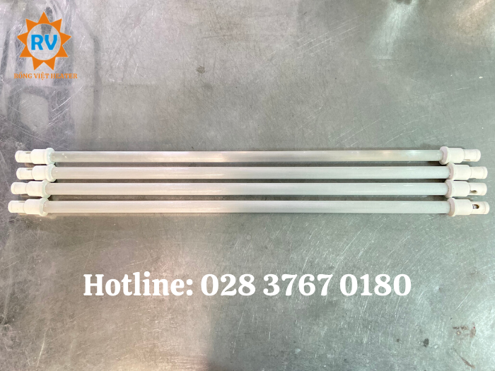 Điện trở thạch anh Ø20*650 / 220V - 1KW Điện trở thạch anh Ø20*650 / 220V - 1KW