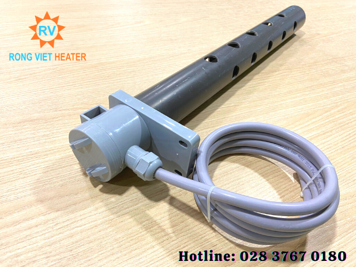 Điện Trở Thạch Anh Xi Mạ Ø38x800 220V 2KW Điện Trở Thạch Anh Xi Mạ Ø38x800 220V 2KW