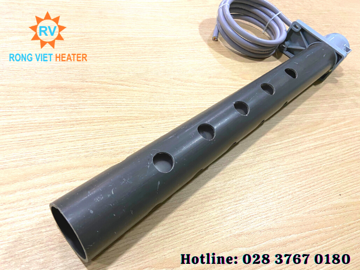 Điện Trở Thạch Anh Xi Mạ Ø38x800 220V 2KW Điện Trở Thạch Anh Xi Mạ Ø38x800 220V 2KW