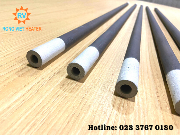 Điện Trở Thanh Cacbon Silic Ø20x1100 - 70V/80V - 12KW Điện Trở Thanh Cacbon Silic Ø20x1100 - 70V/80V - 12KW