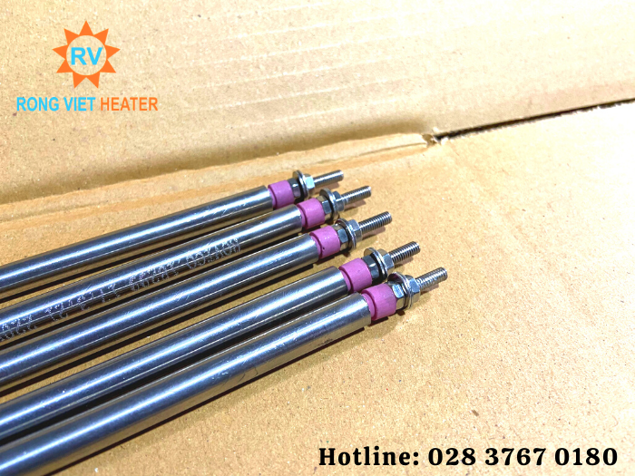 Điện Trở Thanh Gia Nhiệt Ø8x240PB / 220V - 350W Điện Trở Thanh Gia Nhiệt Ø8x240PB / 220V - 350W