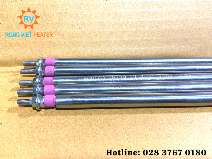 Điện Trở Thanh Gia Nhiệt Ø8x240PB / 220V - 350W Điện Trở Thanh Gia Nhiệt Ø8x240PB / 220V - 350W
