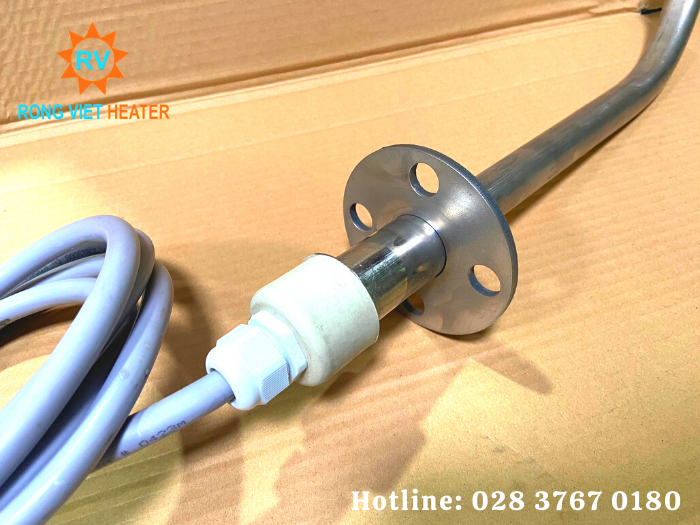 Điện Trở Titan Mặt Bích Ø95*5 380V 4KW Điện Trở Titan Mặt Bích Ø95*5 380V 4KW