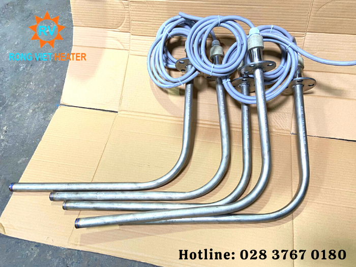 Điện Trở Titan Mặt Bích Ø95*5 380V 4KW Điện Trở Titan Mặt Bích Ø95*5 380V 4KW