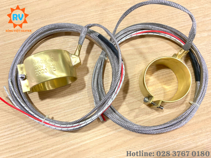 Điện trở vòng nhiệt đúc đồng Ø60x40 220V 300W Điện trở vòng nhiệt đúc đồng Ø60x40 220V 300W