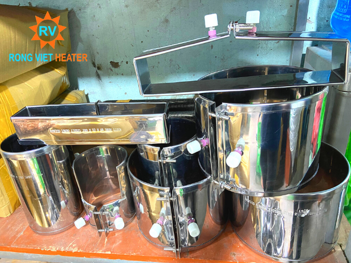 Điện trở vòng nhiệt Ø150*120 / 380V - 1KW Điện trở vòng nhiệt Ø150*120 / 380V - 1KW