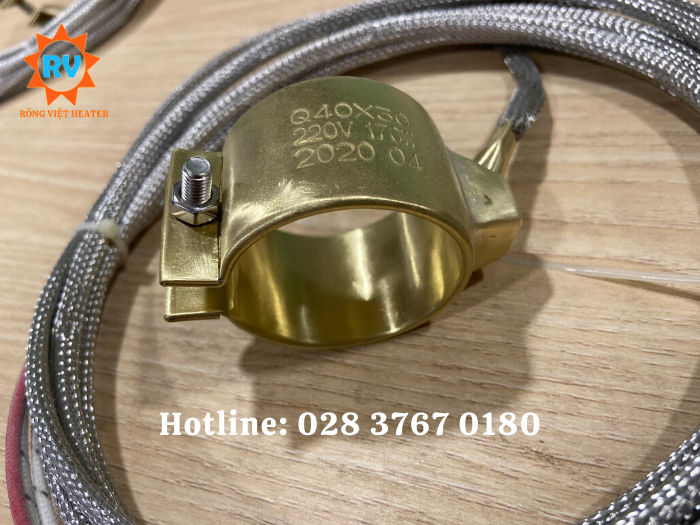 Điện trở vòng nhiệt ống đồng Ø40x30 220V 170W Điện trở vòng nhiệt ống đồng Ø40x30 220V 170W