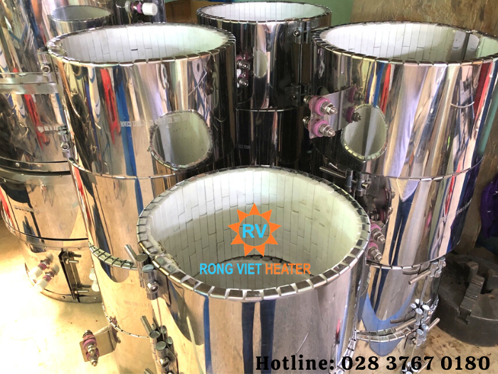 Điện trở vòng sứ Ø265*150 / 380V - 4KW Điện trở vòng sứ Ø265*150 / 380V - 4KW