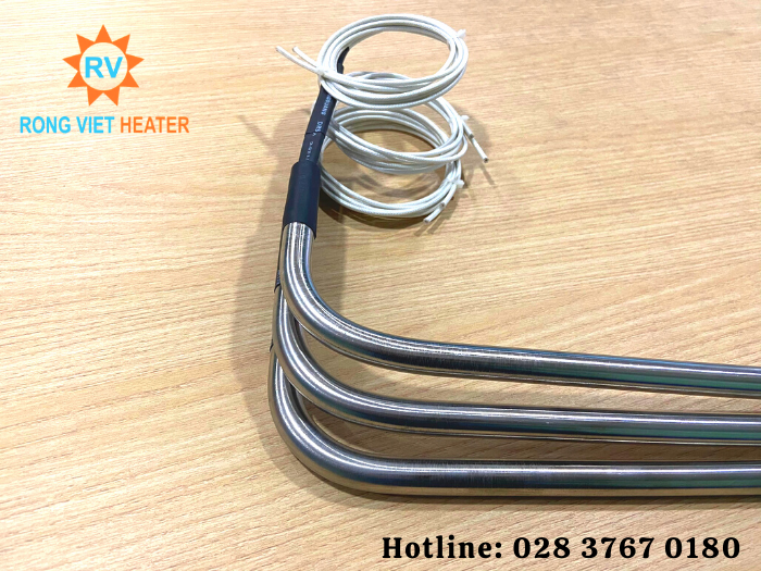 Điện trở xả đá Ø14x475x100 / 440V 200W Điện trở xả đá Ø14x475x100 / 440V 200W