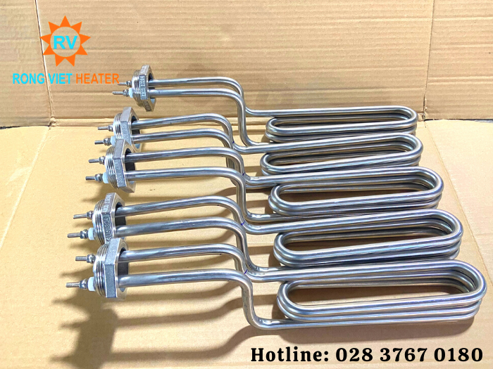 Điện Trở Đun Dầu Ren 49 / 380V 2KW Điện Trở Đun Dầu Ren 49 / 380V 2KW