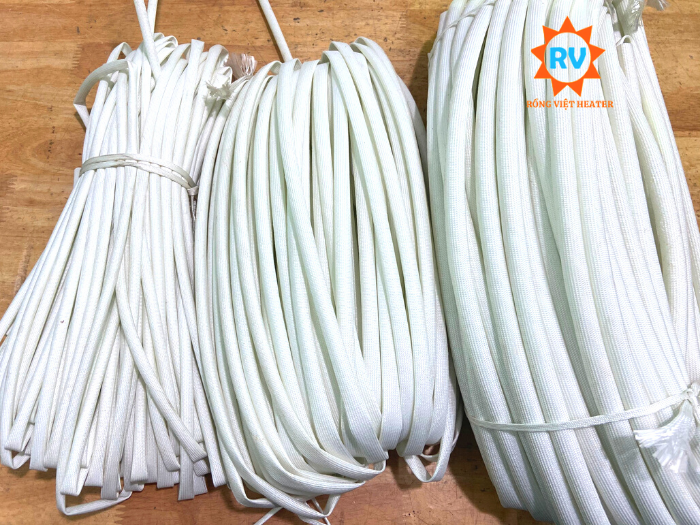 Ống gen trắng chịu nhiệt cách điện Ống gen trắng chịu nhiệt cách điện