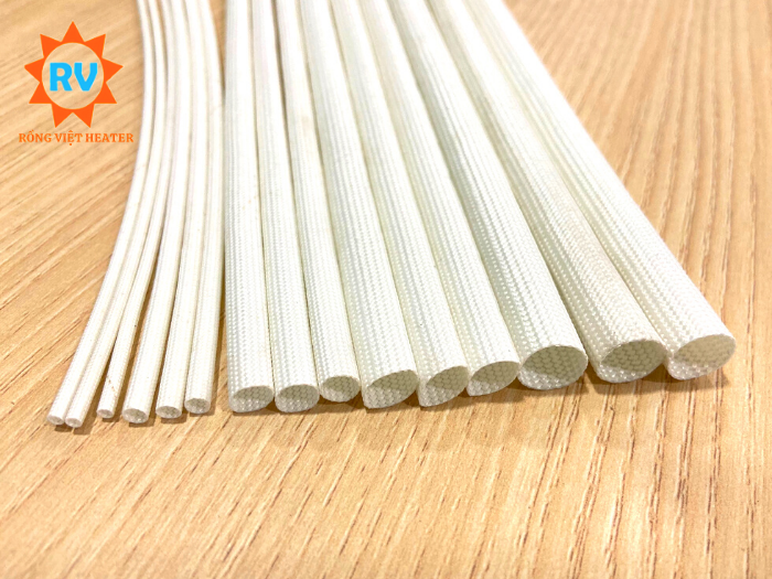 Ống gen trắng chịu nhiệt cách điện Ống gen trắng chịu nhiệt cách điện