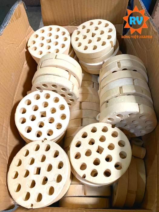 Sứ tổ ong chịu nhiệt Ø120 Sứ tổ ong chịu nhiệt Ø120