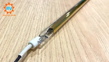 Điện Trở Halogen Mạ Vàng Ø12x520 220V 1200W