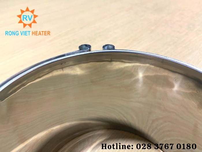 Vòng nhiệt máy ép nhựa Ø145*105 / 380V - 1100W Vòng nhiệt máy ép nhựa Ø145*105 / 380V - 1100W