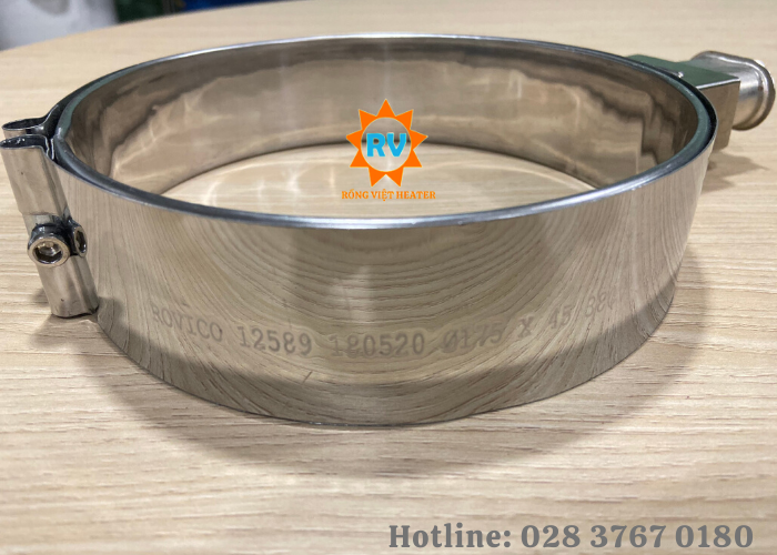 Điện trở vòng nhiệt ra phích Ø175*45 380V 550W Điện trở vòng nhiệt ra phích Ø175*45 380V 550W