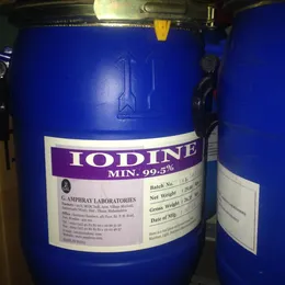 Hóa chất sản xuất iodine 99.5%