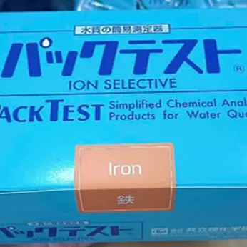 TEST KIT KIỂM TRA NHANH- CHỈ THỊ CHẤT LƯỢNG NƯỚC BẰNG SO MÀU Hãng kyoritsu chemical-check lab