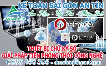DỊCH VỤ CHỮ KÝ SỐ EFY- CA (GIẢI PHÁP TIÊN PHONG THỜI CÔNG NGHỆ) BẢNG BÁO GIÁ TOKEN BAO UY TÍN VÀ GIÁ RẺ NHẤT