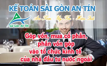 Góp vốn, mua cổ phần, phần vốn góp vào tổ chức kinh tế của nhà đầu tư nước ngoài