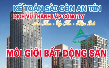 VỐN ĐIỀU LỆ THỦ TỤC THÀNH LẬP CÔNG TY DỊCH VỤ MÔI GIỚI BẤT ĐỘNG SẢN