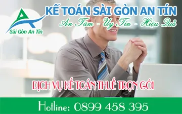 THÔNG TIN DỊCH VỤ KẾ TOÁN THUẾ TRỌN GÓI NĂM 2022 GIÁ TỪ 500K/THÁNG