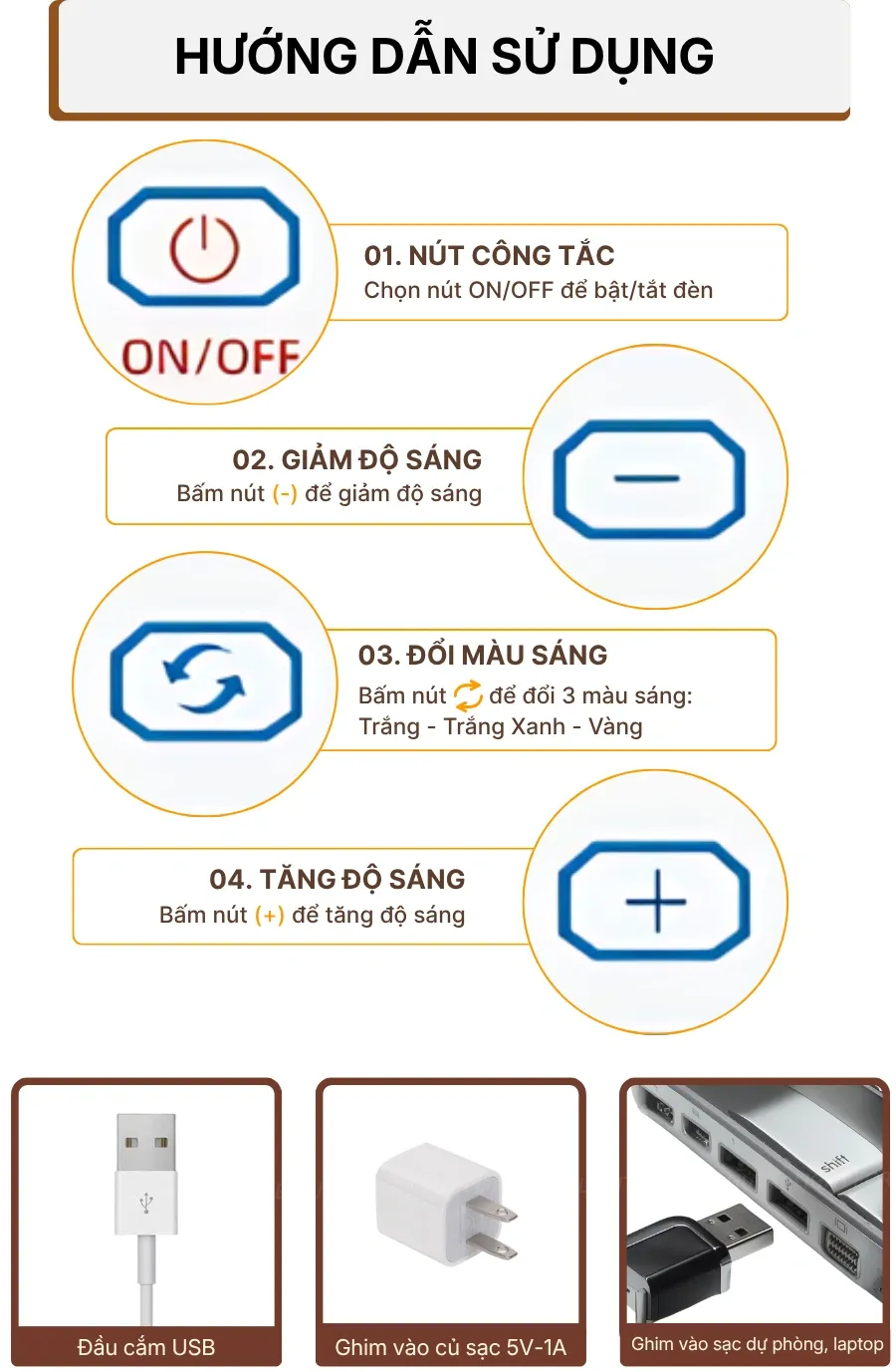 4. HIỆU ỨNG ÁNH SÁNG ĐÈN NGỦ ĐỂ BÀN T12
