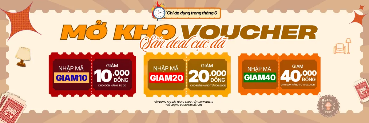 VOUCHER GIẢM GIÁ - HUTA LIGHT FOR LIFE