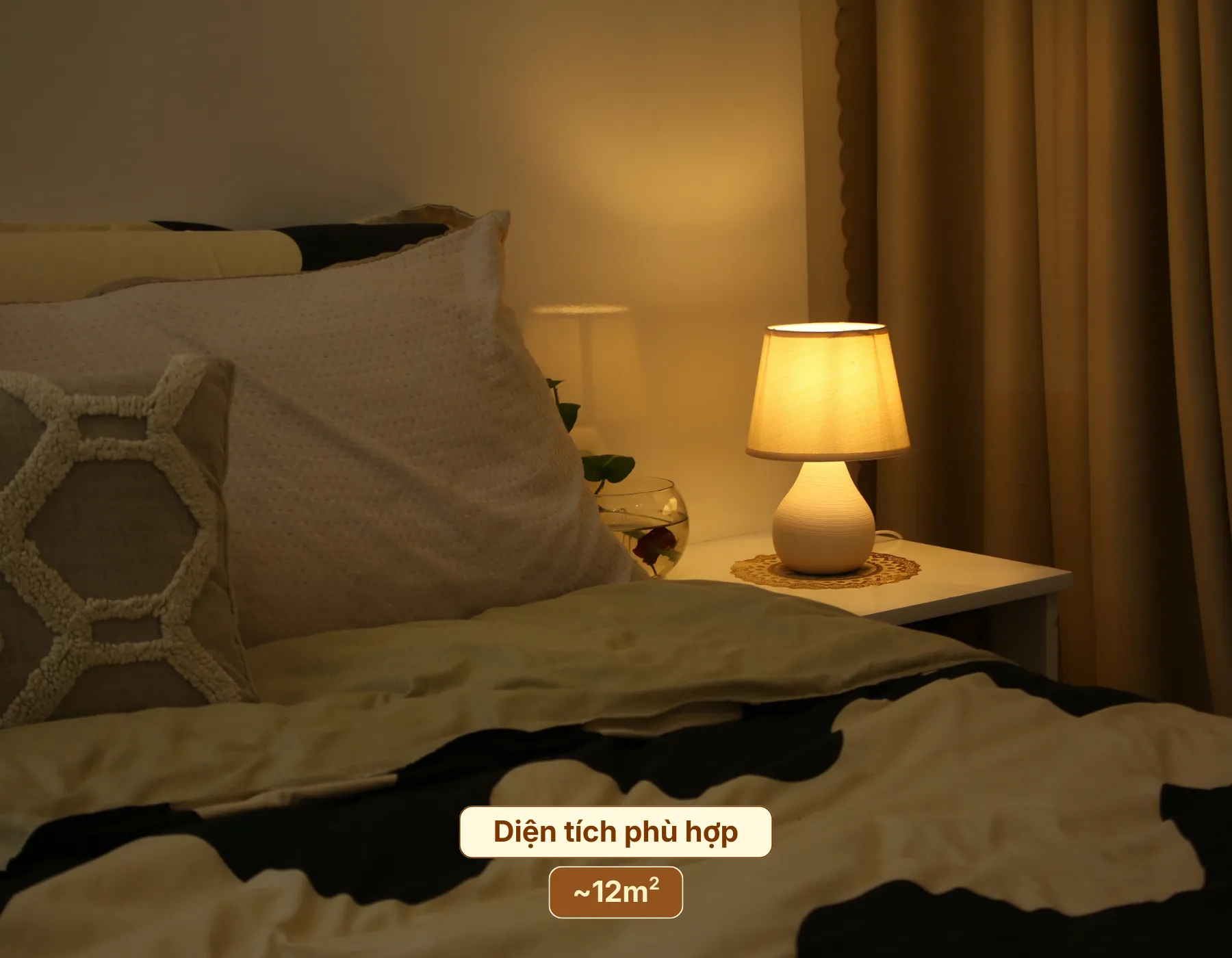 6. KHÔNG GIAN PHÙ HỢP VỚI ĐÈN NGỦ ĐỂ BÀN S1