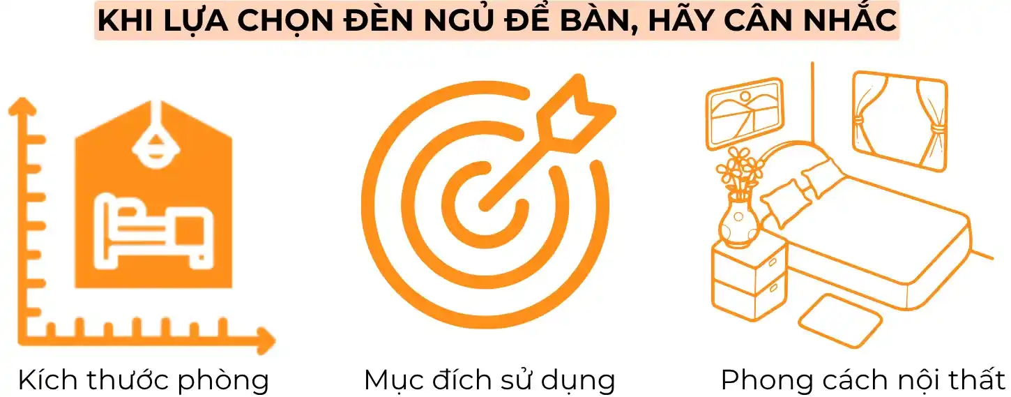 3. CÁCH CHỌN ĐÈN NGỦ ĐỂ BÀN THÂN GỖ PHÙ HỢP VỚI KHÔNG GIAN CỦA BẠN