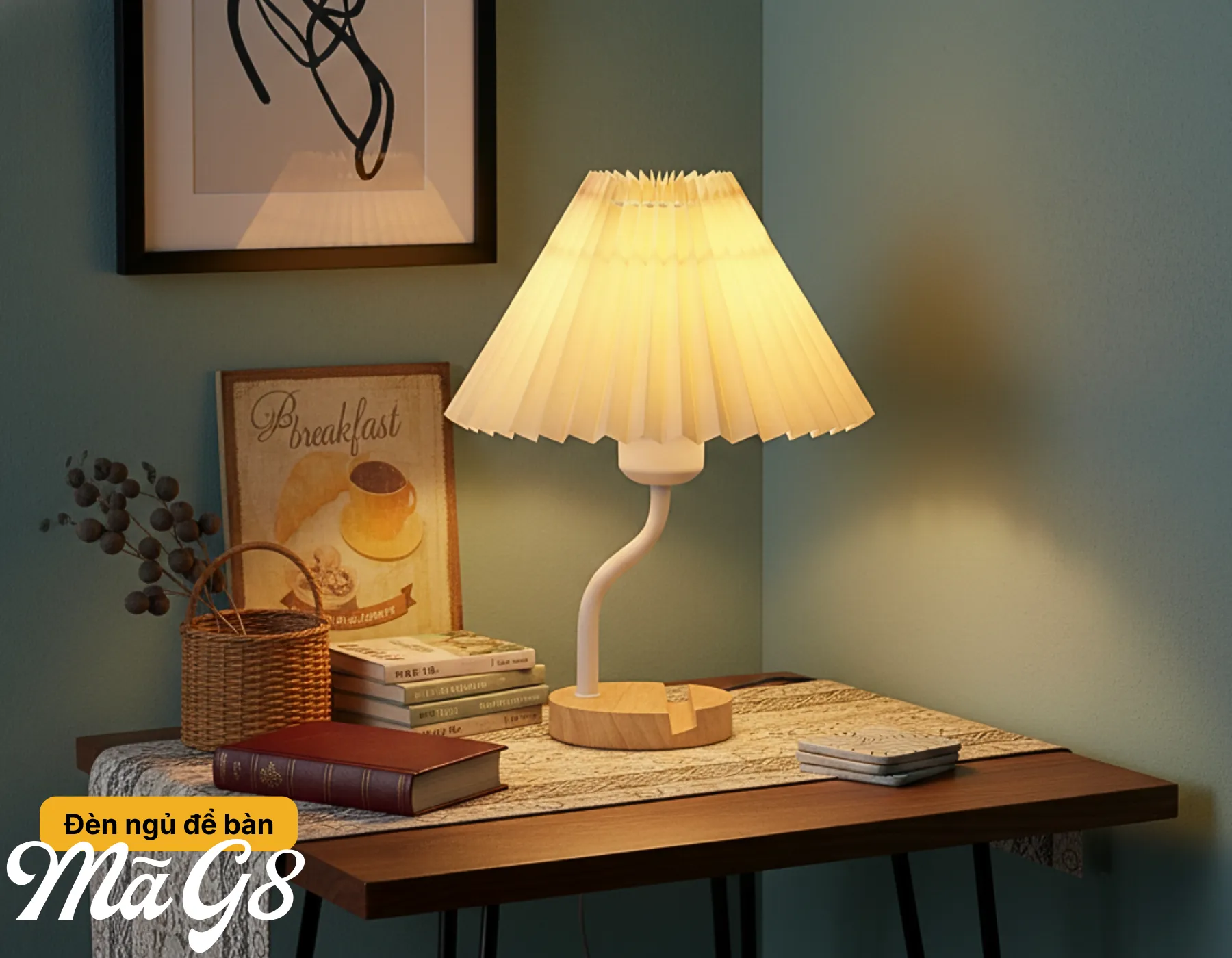 Đèn Ngủ Để Bàn HUTA Light For Life G8