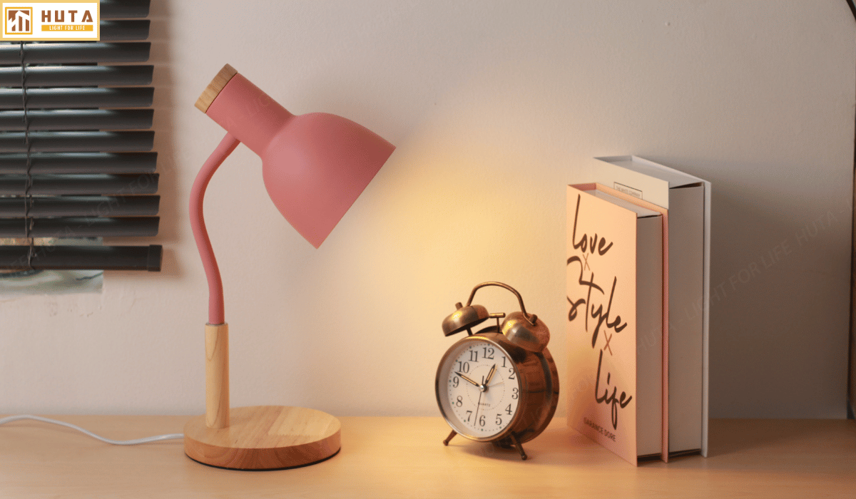 Đèn bàn học HUTA Light For Life LVG02 Bóng Led 3 Màu Sáng, Decor Phòng, Đèn Bàn Làm Việc